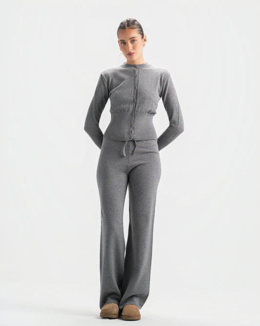 Sculpted knitted set