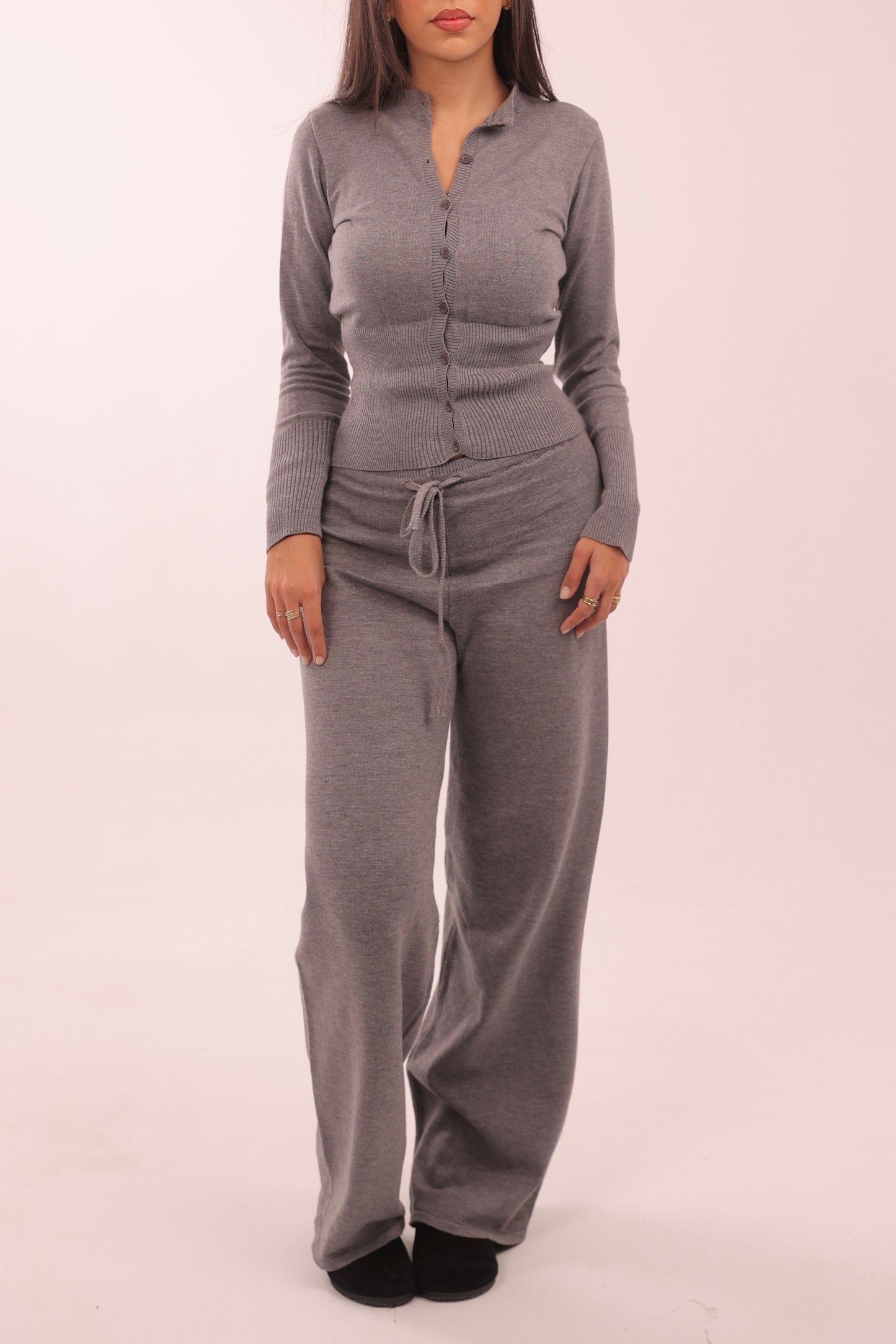 Sculpted knitted set